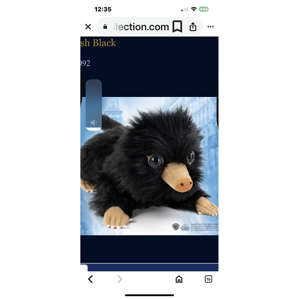 Fantastic Beasts Wizarding World Of Harry Potter Black Baby‎ Bigger 6